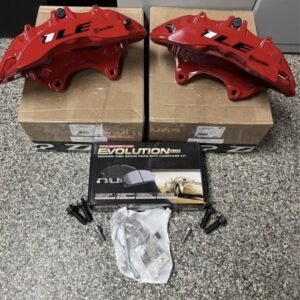OEM front brake setup removed from a 2019 Camaro SS 1LE.