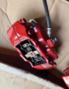 OEM front brake setup removed from a 2019 Camaro SS 1LE. - Image 4