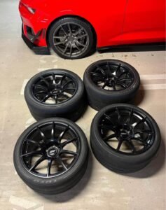 19 inch Apex wheels. These are 5x120 - ZL1/ZL1 1LE Fitment.
