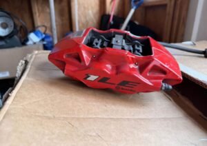 OEM front brake setup removed from a 2019 Camaro SS 1LE. - Image 2