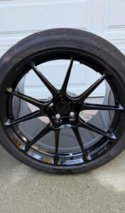 Forgeline GA1R Open Lug Wheels with Caps - 19” - Fit Camaro ZL1. - Image 7