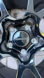 Forgeline GA1R Open Lug Wheels with Caps - 19” - Fit Camaro ZL1. - Image 3