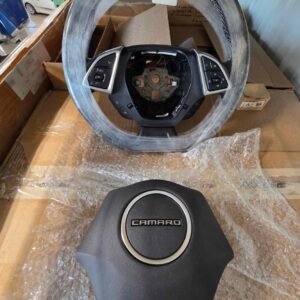 Brand new 6th gen camaro steering wheel with brand new air bag assembly.