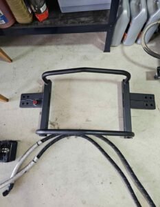 2016+ ZL1 GMS stage 1 oil cooler with crash bar and thermostat. - Image 6