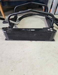 2016+ ZL1 GMS stage 1 oil cooler with crash bar and thermostat. - Image 8