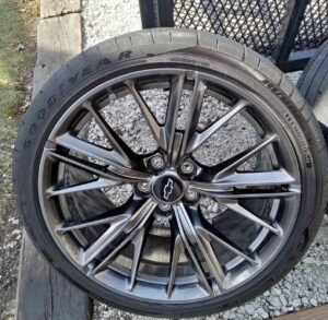 Set of 4 ZL1 Wheels & Tires - Image 6