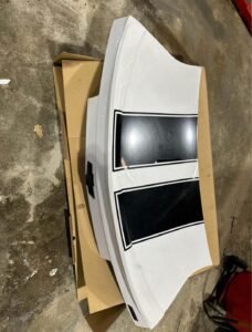 2010 Camaro SS White OEM Trunk Lid - Image 3