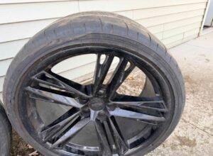 Black 20” Wheels & Tires - Image 4