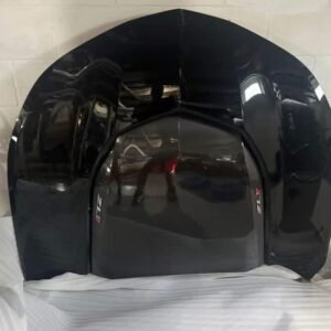 sixth gen Zl1 hood with exposed carbon center for sale in black