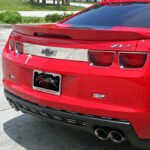 2010-2013 Camaro - Trunk Lid Plate - Polished Stainless Steel
