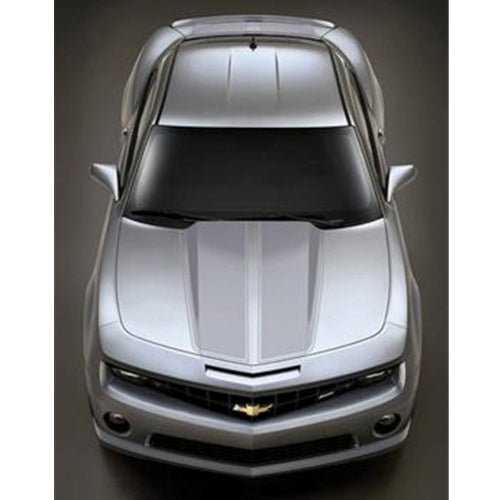 2010-2015 Camaro Rally Stripe Kit - Silver 2010-2015 Camaro Rally Stripe Kit - Silver - Image 1