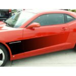 Camaro Graphic Gradient Side Sport Black Door Fade