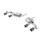 2016-2023 Camaro SS Borla W- Dual Carbon fiber Tips Axle-Back Exhaust S-Type For Dual Mode Exh. (NPP)