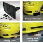 2010-2014 Camaro Show & Go Front License Plate Frame - Non-Motorized