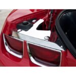 Camaro Trunk Plates w-Caps - Polished 4Pc.