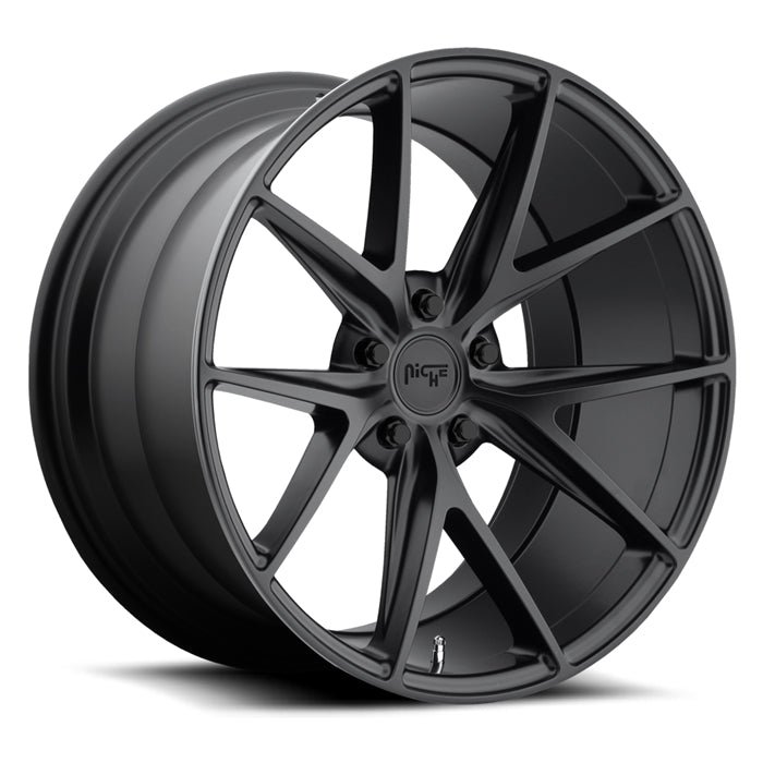Niche Misano Camaro Wheels - Matte Black Niche Misano Camaro Wheels - Matte Black - Image 1