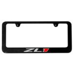 ZL1 Camaro License Frame - Black