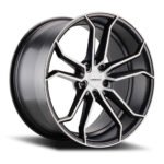 Varro VD02 - Gloss Black W- Brushed Face