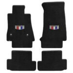 2016+ Camaro Floor Mats 4 Pc. Set (Camaro Shield)