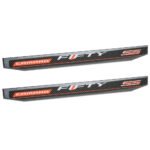 Camaro Door Sill Plates - Camaro 50th SS Script : Carbon Fiber   2016+