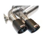 2016-2023 Camaro SS Borla W- Dual Carbon fiber Tips Axle-Back Exhaust S-Type For Dual Mode Exh. (NPP) - Image 2
