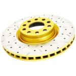DBA Drilled & Slotted Rear Brake Rotors  5th Gen Camaro  V6