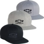 Chevrolet Bowtie Snap Back Flat Bill Cap