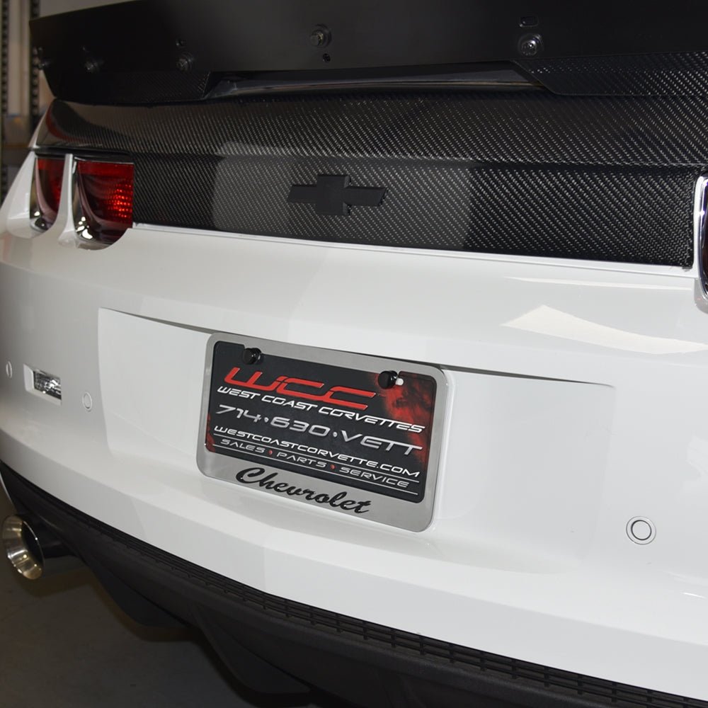 Chevy Camaro License Plate Frame - Chrome Chevy Camaro License Plate Frame - Chrome - Image 1