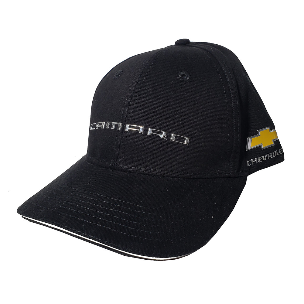 Camaro Liquid Metal Hat : Black Camaro Liquid Metal Hat : Black - Image 1