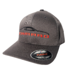 Camaro 5th Gen Silhouette Flex Fit Hat : Black