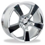 Camaro 5 Spoke Reproduction Wheel Set - Chrome