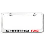 Camaro RS License Frame : Chrome Plated
