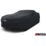 Camaro 6th Gen Moda Stretch Satin Car Cover - Indoor: Black