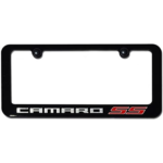 Camaro SS License Frame : Exterior Color - Gloss Black