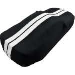 Camaro Ultraguard Car Cover - Indoor-Outdoor Protection : Gray w/ Red Stripes - Image 4