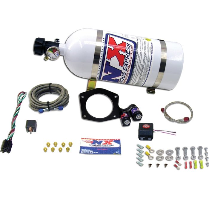 2010-2014 Camaro Nitrous Oxide - NX 35-150HP System w-10LB. Bottle and LS3 Throttle Body Injection Plate 2010-2014 Camaro Nitrous Oxide - NX 35-150HP System w-10LB. Bottle and LS3 Throttle Body Injection Plate - Image 1