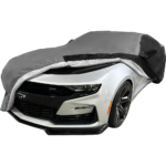 Camaro Ultraguard Car Cover - Indoor-Outdoor Protection : Grey-Black - Image 2