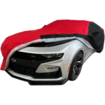 Camaro Ultraguard Car Cover - Indoor-Outdoor Protection : Red-Black - Image 3