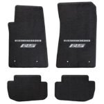 Camaro Floor Mats 4 Pc. Set (Silver Lettering & RS Logo)