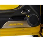 Camaro Speaker Trim Rings 2Pc Front : Polished Stainless Steel