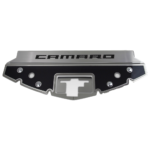 2016-2024 Camaro Header Plate Perforated - Carbon Fiber Inlay : SS, ZL1