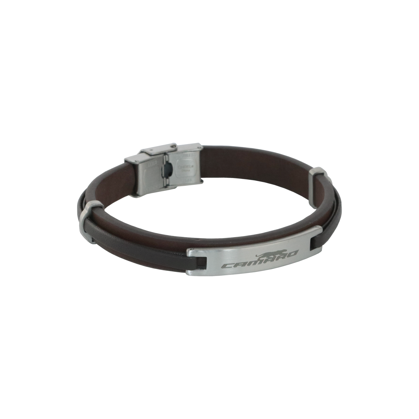 Camaro Panther Brown Leather Bracelet Camaro Panther Brown Leather Bracelet - Image 1