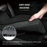 Camaro 3D MAXpider Kagu Floor Mats - Front & Rear Set : Black 2016-2023 - Image 7