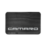 Camaro Original Fender Gripper Mat - With Modern Camaro Script 34" x 22" : Black