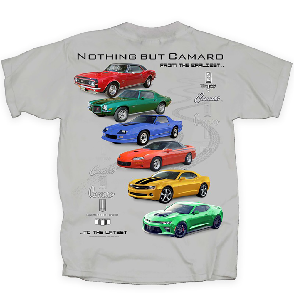 Nothing But Camaro Tee : Grey Nothing But Camaro Tee : Grey - Image 1